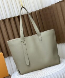 Alternative view of Louis Vuitton Low Key Cabas MM Bag In Limestone Gray