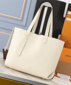 Alternative view of Louis Vuitton Low Key Cabas MM Bag In Quartz White