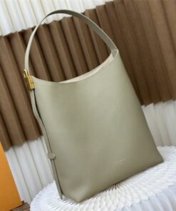 Alternative view of Louis Vuitton Low Key MM Hobo In Limestone Gray