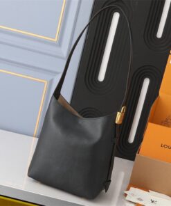 Alternative view of Louis Vuitton Low Key PM Hobo In Black