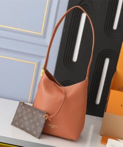 Louis Vuitton Low Key PM Hobo In Cognac Brown