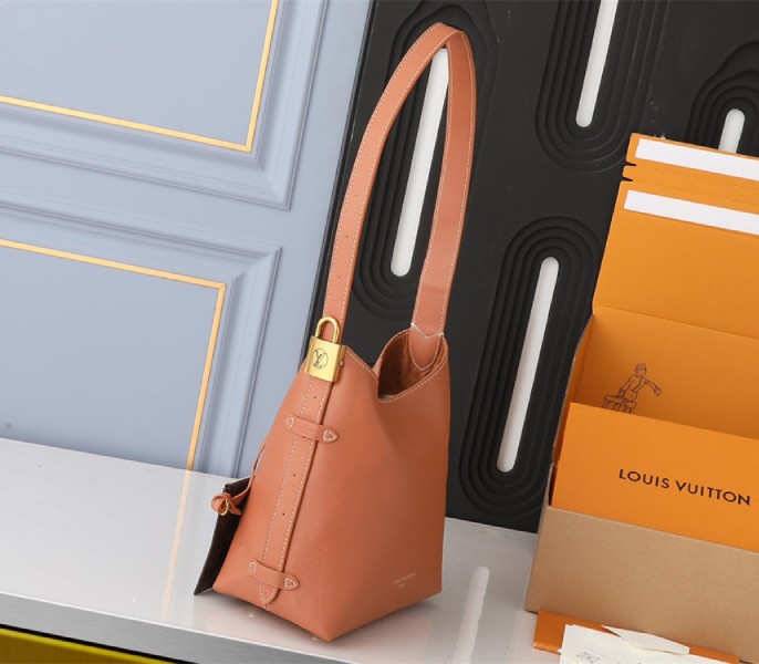 Louis Vuitton Low Key PM Hobo In Cognac Brown - Image 3