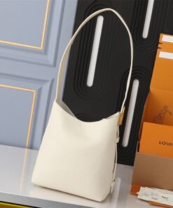 Alternative view of Louis Vuitton Low Key PM Hobo In Quartz White