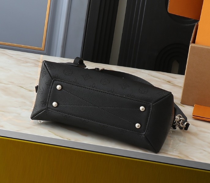 Louis Vuitton Mahina Hand It All PM Bag In Black - Image 3