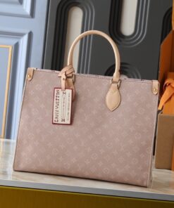 Replica Louis Vuitton Meowgram Canvas Onthego Organizer MM Tote M15136