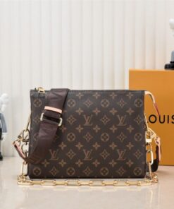 Louis Vuitton Monogram Canvas Coussin PM Bag With Jacquard Strap