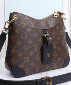 Alternative view of Louis Vuitton Monogram Canvas Odeon PM Bag In Black