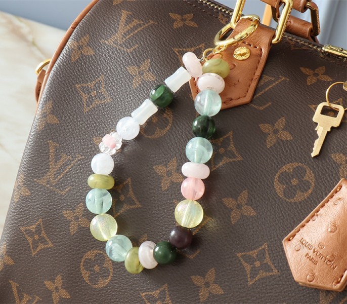 Louis Vuitton Monogram Canvas Soft Speedy 30 Boho Handbag In Tan - Image 7