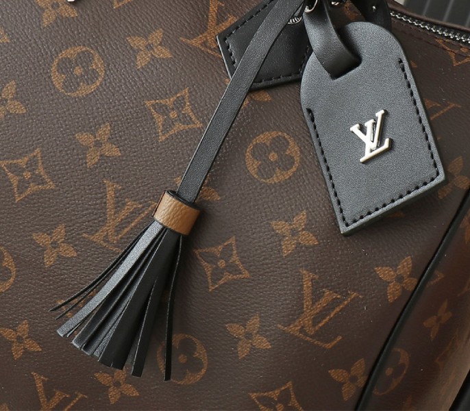 Louis Vuitton Monogram Canvas Soft Speedy 30 Dark Handbag In Black - Image 6