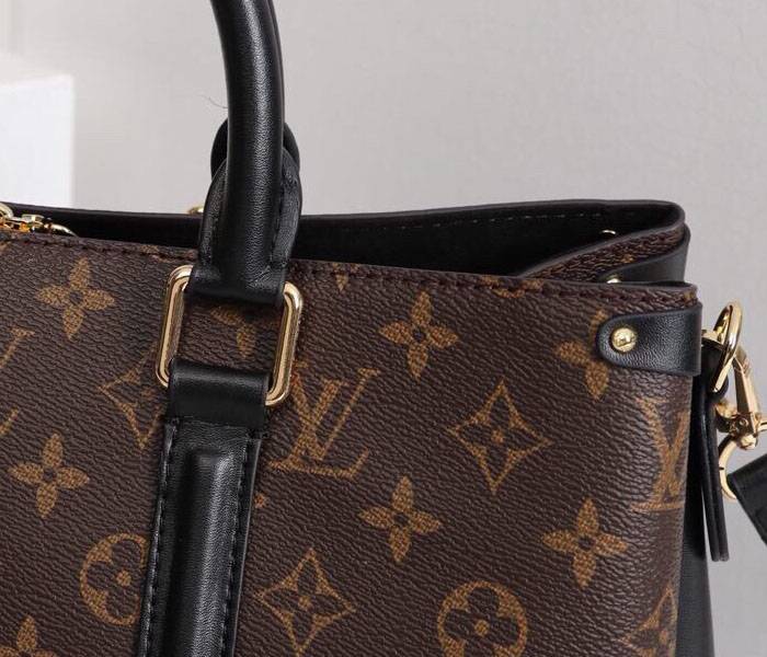 Louis Vuitton Monogram Canvas Soufflot MM Bag In Black - Image 7