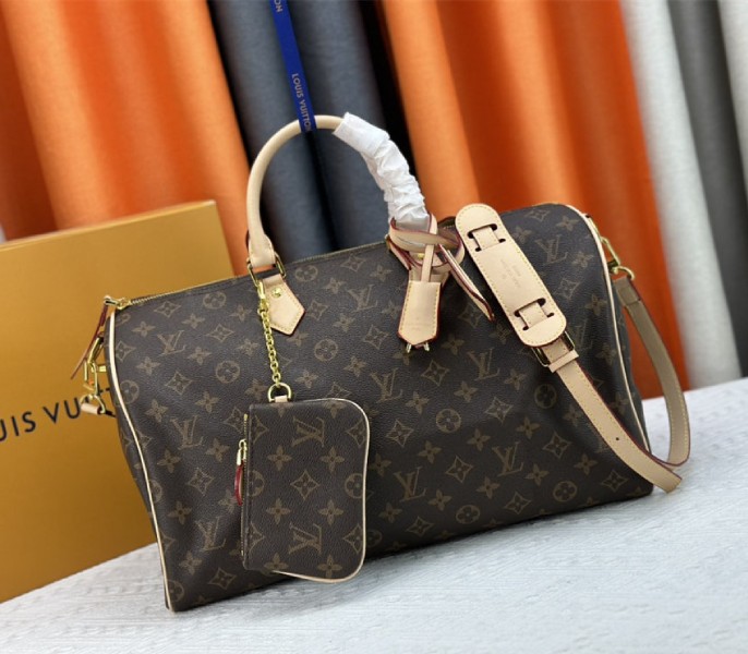 Louis Vuitton Monogram Canvas Speedy P9 Bandouliere 40 Bag