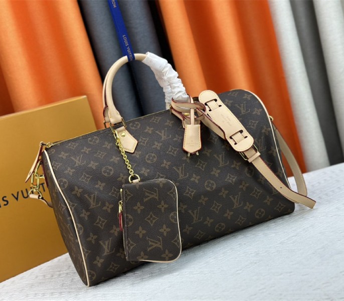 Louis Vuitton Monogram Canvas Speedy P9 Bandouliere 40 Bag - Image 2