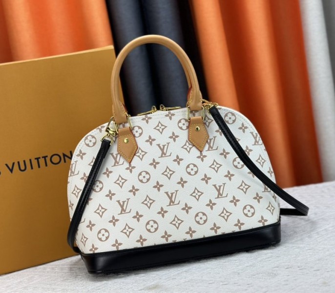 Louis Vuitton Monogram Dune Canvas Alma PM Bag - Image 3