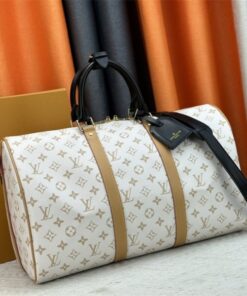 Alternative view of Louis Vuitton Monogram Dune Keepall Bandouliere 45 Travel Bag
