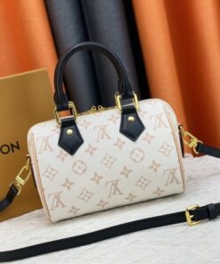 Alternative view of Louis Vuitton Monogram Dune Canvas Speedy 20 Handbag With Strap
