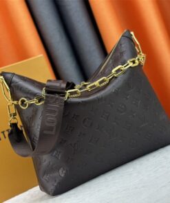 Alternative view of Louis Vuitton Monogram Empreinte Coussin MM Hobo In Chocolate
