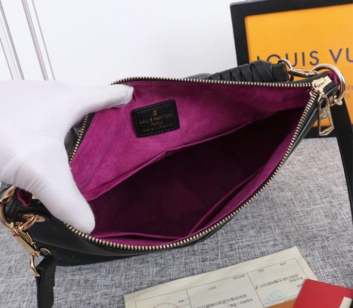 Monogram Empreinte Leather Maida Hobo In Black M45522 - Image 5