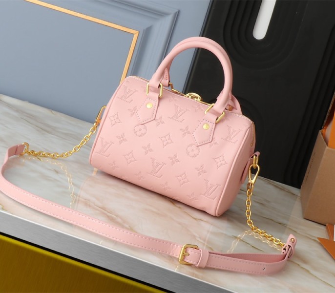 Louis Vuitton Other Leathers Speedy Bandouliere 20 Handbag In Pink Opal - Image 2