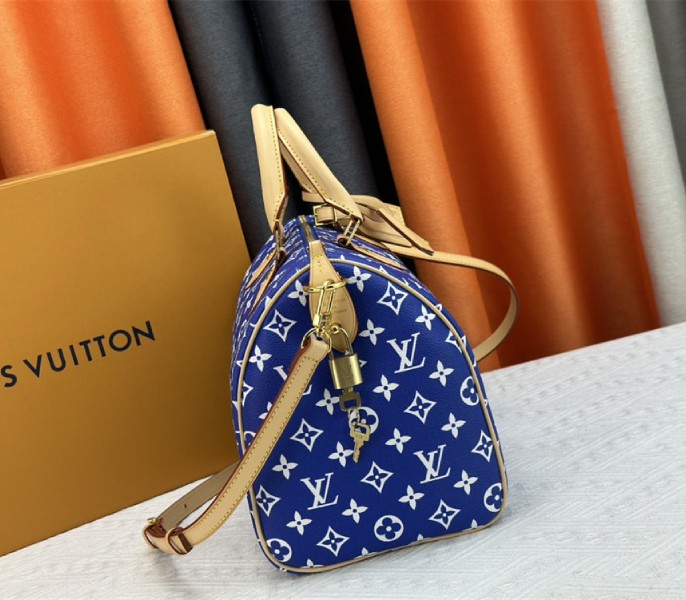 Louis Vuitton Speedy P9 Bandouliere 30 Bag In Amethyst Purple - Image 3