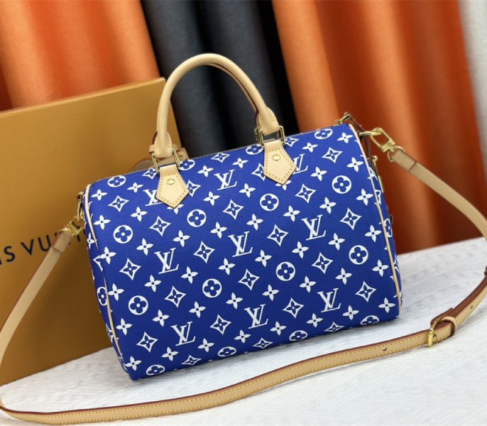 Louis Vuitton Speedy P9 Bandouliere 30 Bag In Amethyst Purple - Image 4