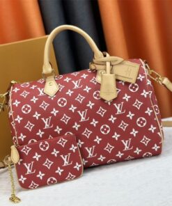 Louis Vuitton Speedy P9 Bandouliere 30 Bag In Red