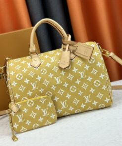 Louis Vuitton Speedy P9 Bandouliere 30 Bag In Yellow