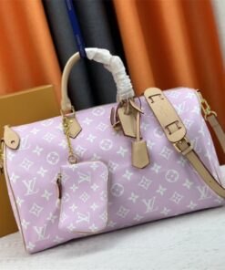 Louis Vuitton Speedy P9 Bandouliere 40 Bag In Hot Pink