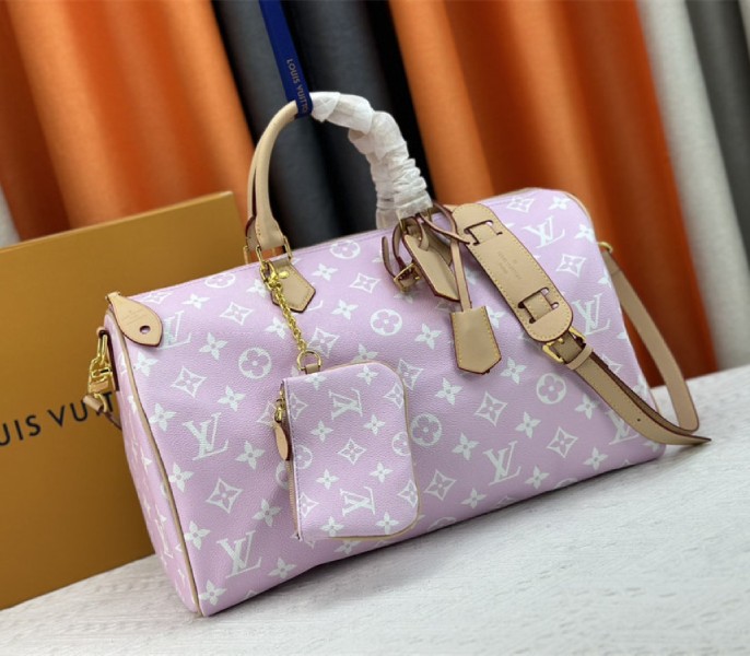 Louis Vuitton Speedy P9 Bandouliere 40 Bag In Hot Pink - Image 2