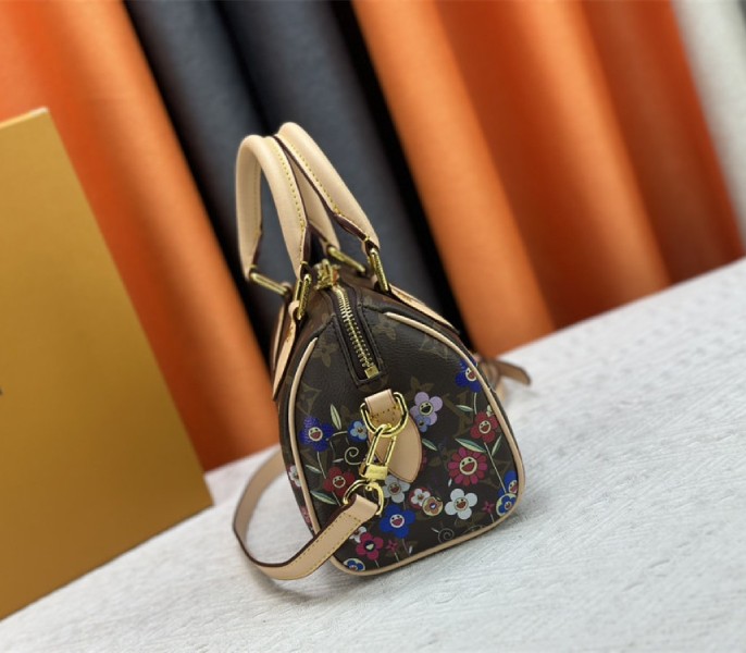 Louis Vuitton X TM Monogram Canvas Speedy Bandouliere 20 - Image 3