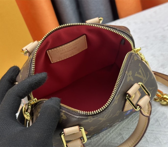 Louis Vuitton X TM Monogram Canvas Speedy Bandouliere 20 - Image 6