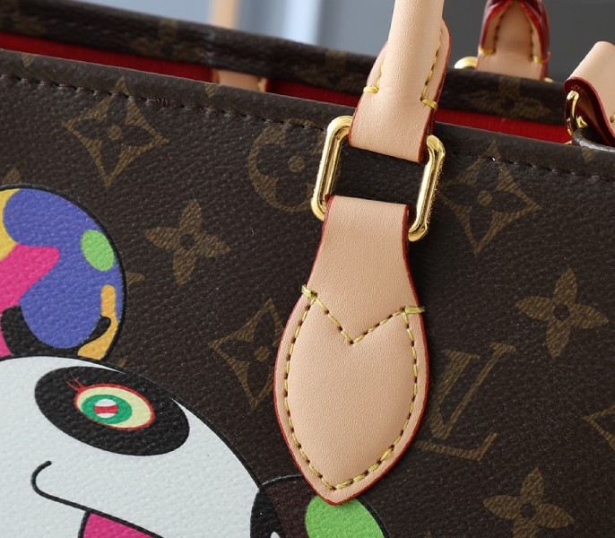 X TM Monogram Canvas OnTheGo PM With Bijou Edition - Image 8