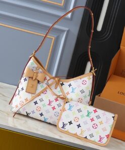 X TM Multicolored CarryAll PM In White