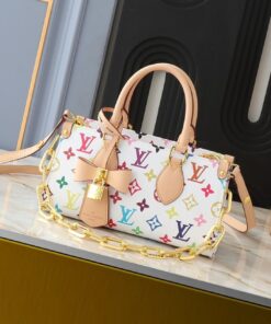 X TM Multicolored Onthego East West Chain In White